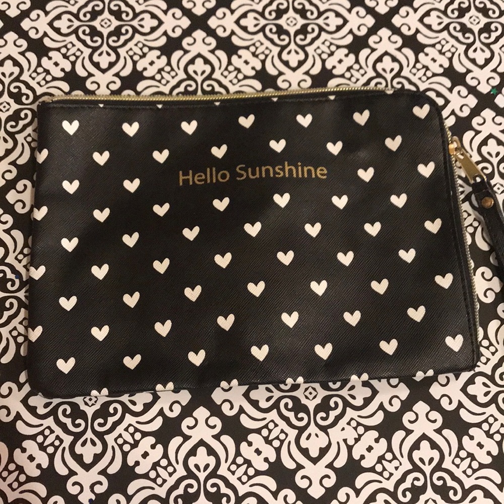 “Hello sunshine” wristlet